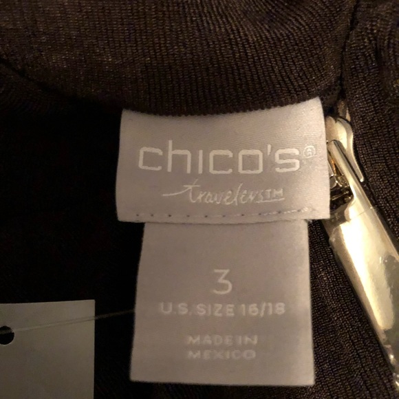 Chicos woman’s Travelers Classic Bomber Jacket - Picture 6 of 8